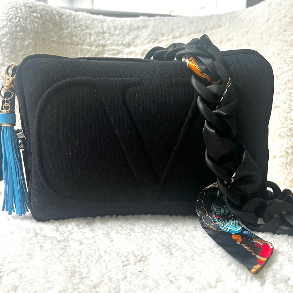 Valentino Upcycled Beauty Bag to Crossbody Bag